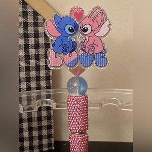 Stitch & Angel Kissing Love Pen